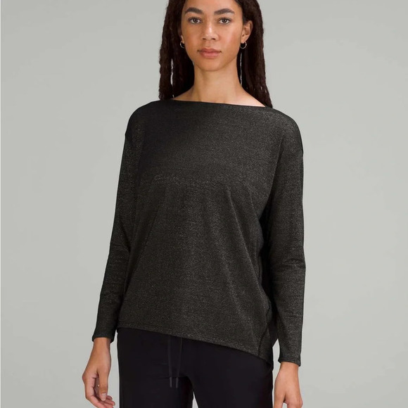 ๐๐ค Lululemon Special Edition Back in Action Long Sleeve Spark - Black - Picture 9 of 11